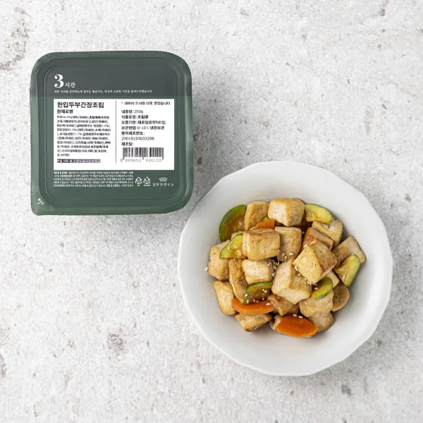 집반찬연구소 한입 두부간장조림, 250g, 1개