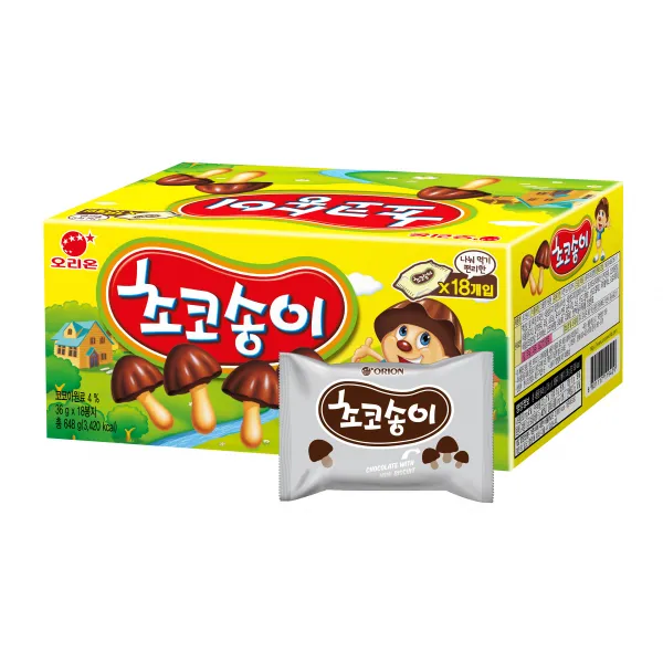 오리온 초코송이, 36g, 18개입