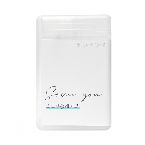 썸유 포켓 섬유향수 25ml, 스노우플레이크, 1개
