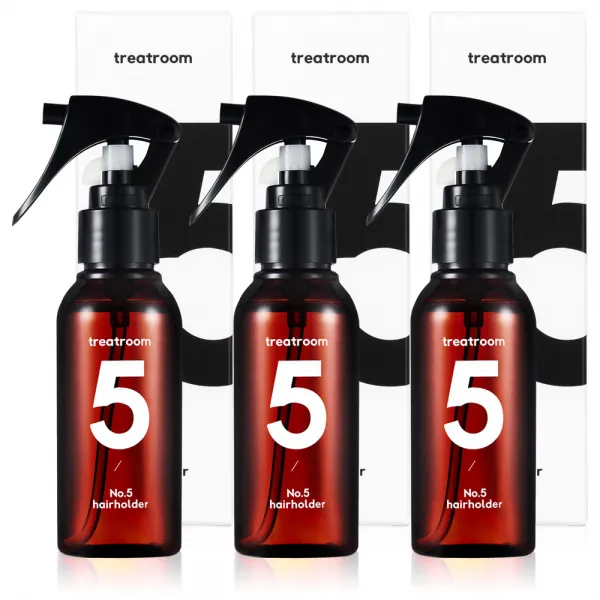 트리트룸 넘버파이브 헤어홀더 미스트, 100ml, 3개