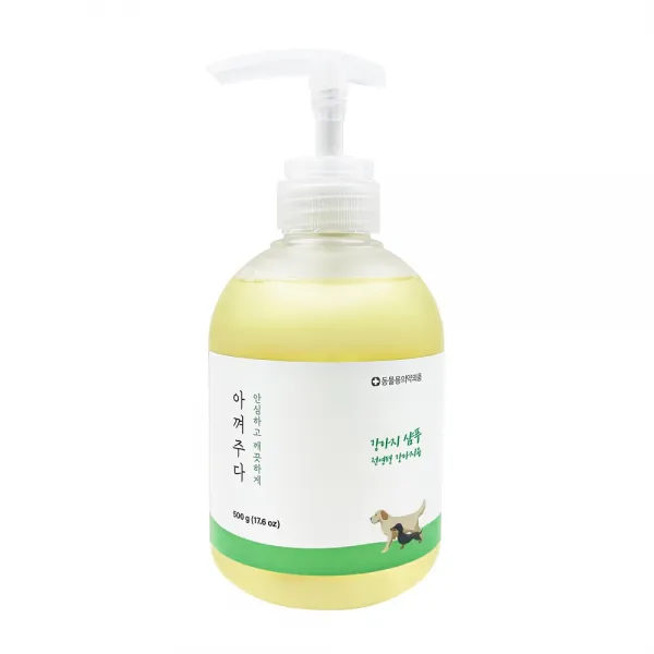 아껴주다 저자극 강아지 샴푸, 500ml, 1개