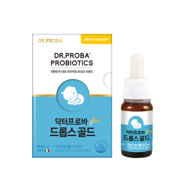 닥터프로바 드롭스 골드 유아유산균, 13.7ml, 1개