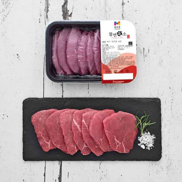 참연담소 육우 육전용 (냉장), 300g, 1팩