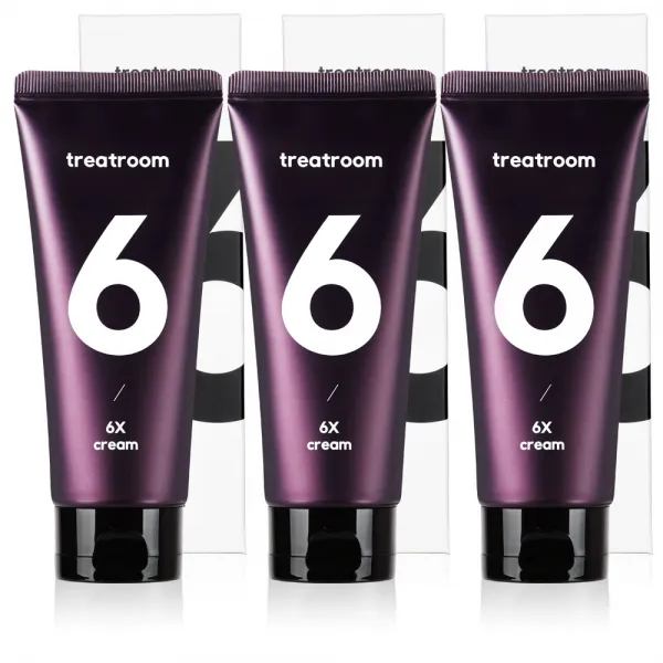 트리트룸 식스엑스크림 헤어 트리트먼트, 100ml, 3개