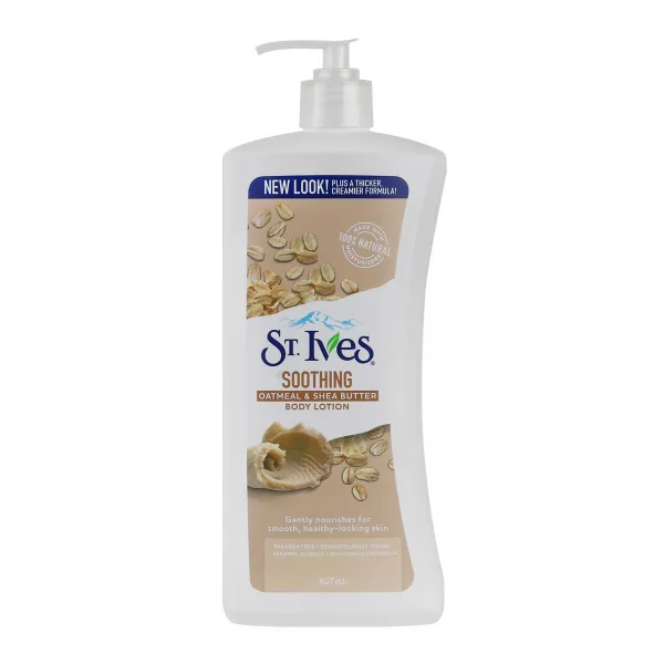 세인트이브스 오트밀 & 쉐어버터 바디로션, 607ml, 1개