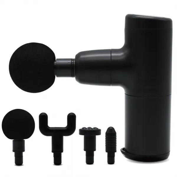 Hanilmedical 헬스건 진동 마사지기 Hn 10 + 헤드 4종 Hn 10 블랙 