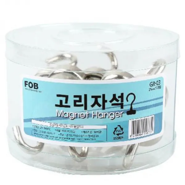 포비월드 고리자석통 GR-03, 1개