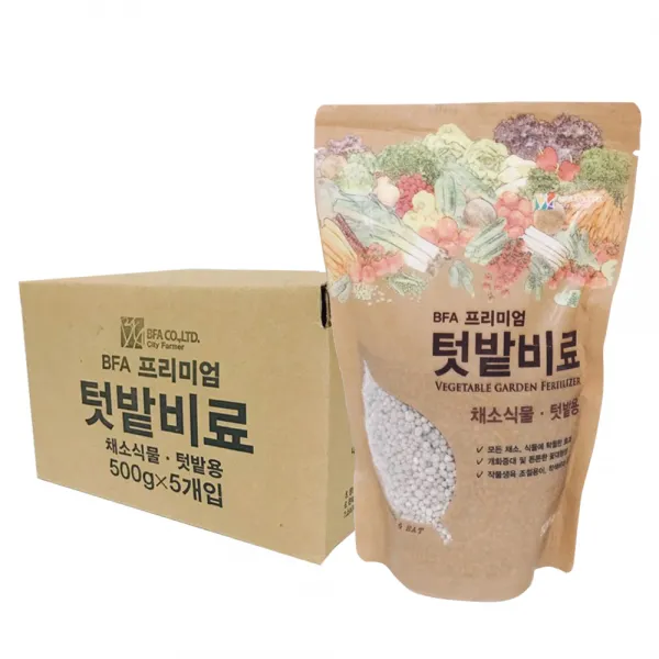 Bfa 텃밭 비료 500g 5개입