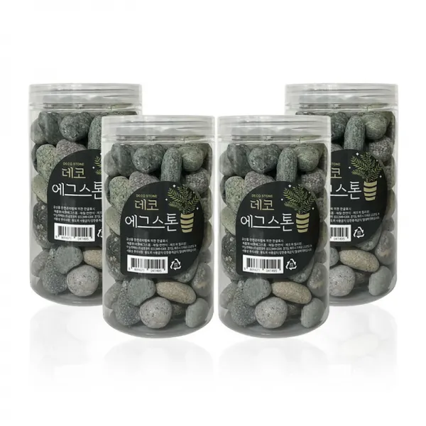데코 에그스톤 1.2kg, 4개