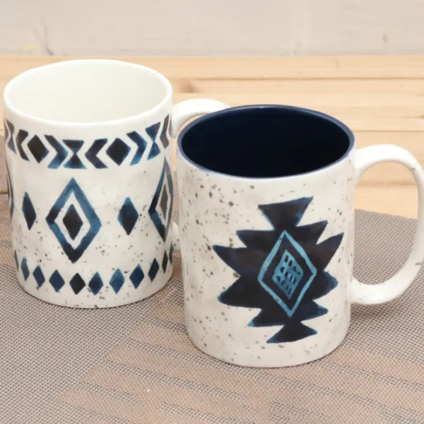 러브앤코리아 스칸디나비아 클래식 빅머그컵 2종세트 혼합 색상 1세트