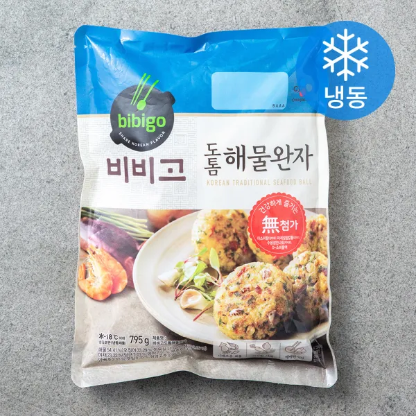 비비고 도톰해물완자 (냉동), 795g, 1개