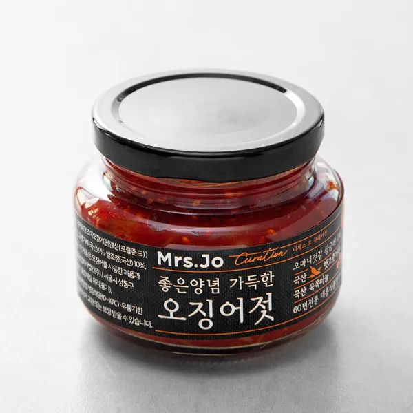 미세스조큐레이션 좋은양념 가득한 오징어젓, 250g, 1개