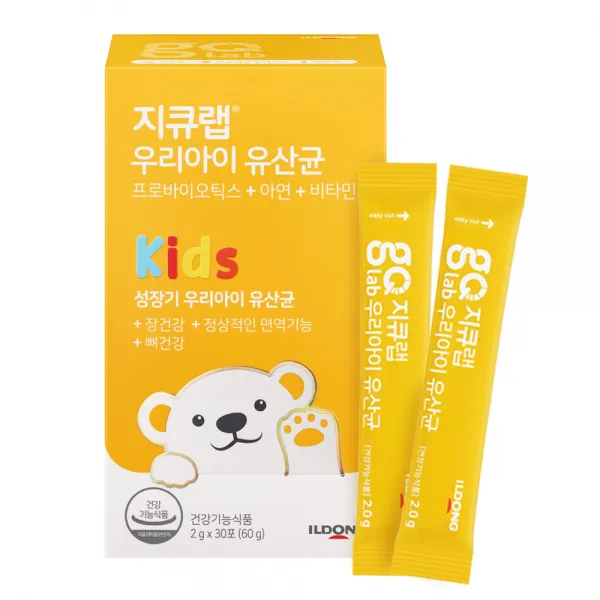 일동제약 지큐랩 우리아이 유산균, 2g, 30개