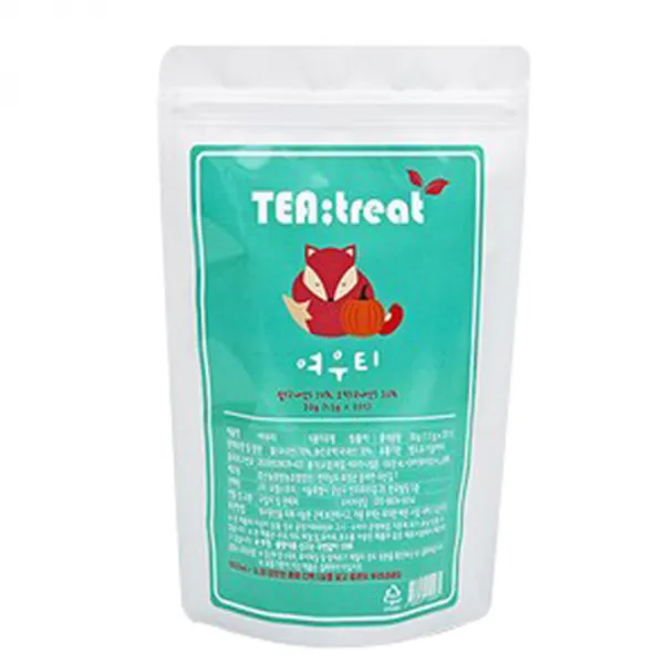 티트리트 여우티 팥호박차, 1.5g, 20개