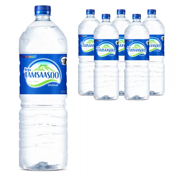 제주 탐사수, 2L, 6개