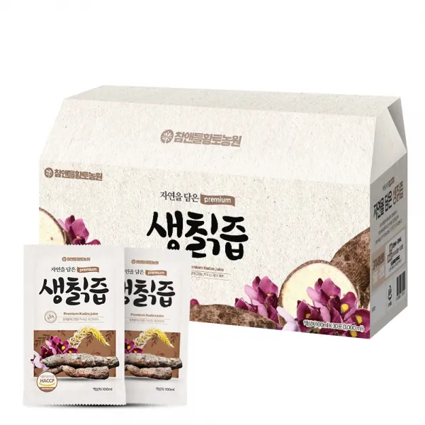 황토농원 자연을 담은 생칡즙, 100ml, 30개입