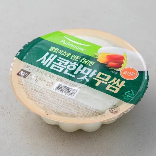 찬마루 새콤한맛무쌈 300g 1개