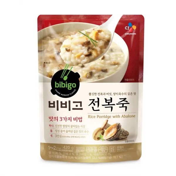 비비고 전복죽 파우치 420g 1개