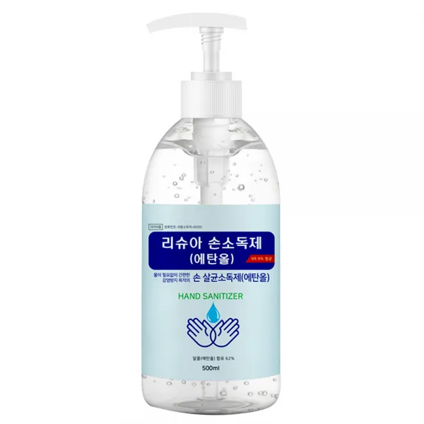 리슈아 항균 클린겔 손소독제, 500ml, 1개