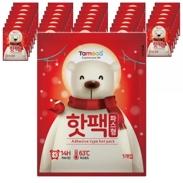 탐사 파스형 붙이는 타입 핫팩 40g, 35개입