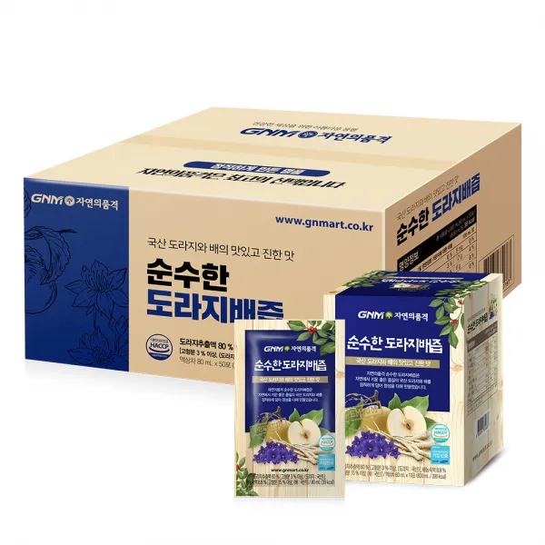 GNM자연의품격 순수한 도라지배즙, 80ml, 50포
