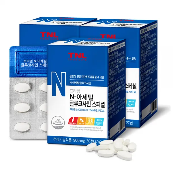 Tnl N 아세틸 글루코사민 스페셜 30정 3개