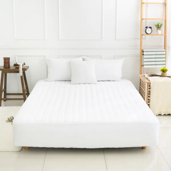 믹스앤매치 린 마이크로 누비매트커버 화이트