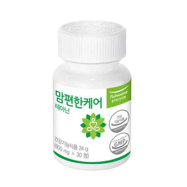 풀무원건강생활 맘편한케어 테아닌, 1개, 30정