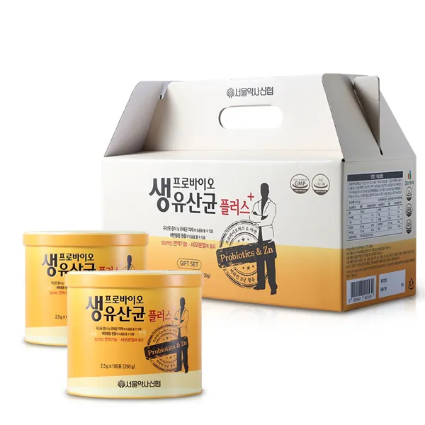 서울약사신협 프로바이오 생유산균 플러스 선물세트, 2.5g, 200개