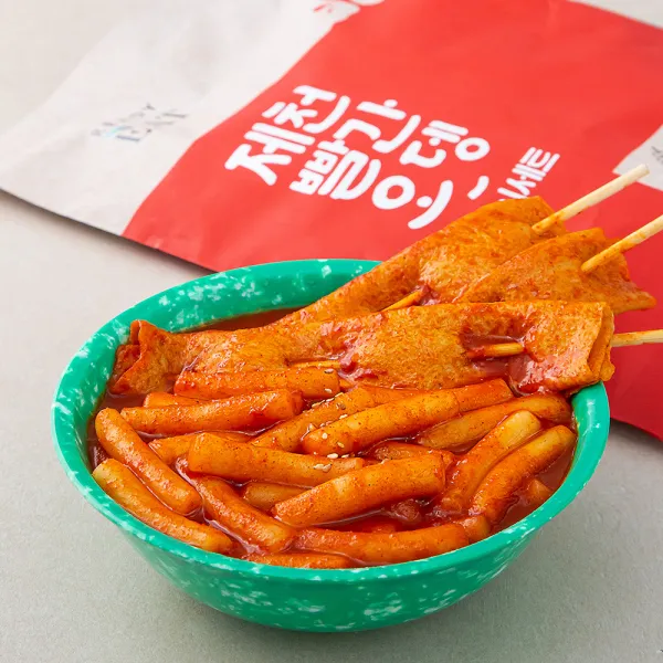 테이스티 제천빨간오뎅 떡볶이세트 (냉동), 646g, 1개
