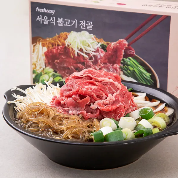 프레시지 서울식 불고기 전골, 444.5g, 1개