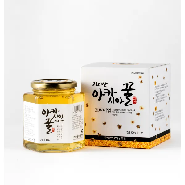지리산한봉영농조합 아카시아꿀, 1kg, 1개