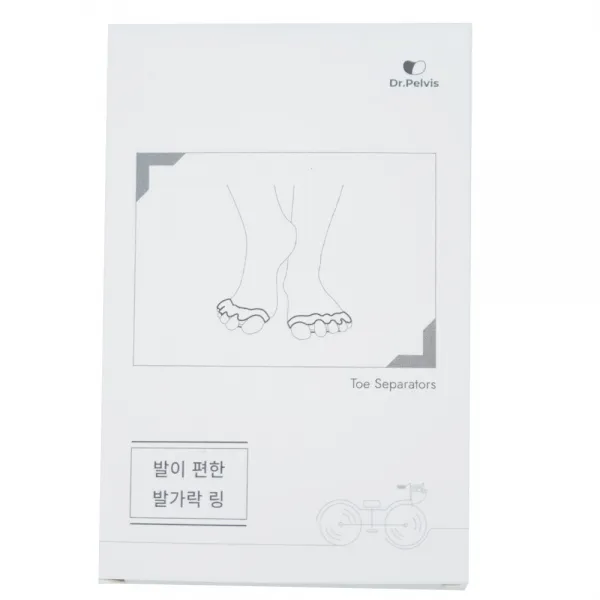 닥터펠비스 발이 편한 발가락 링 Feet-R-cor 2p, 1세트