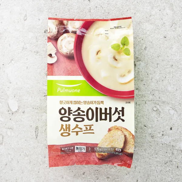생가득 양송이 수프 3인분, 570g, 1개