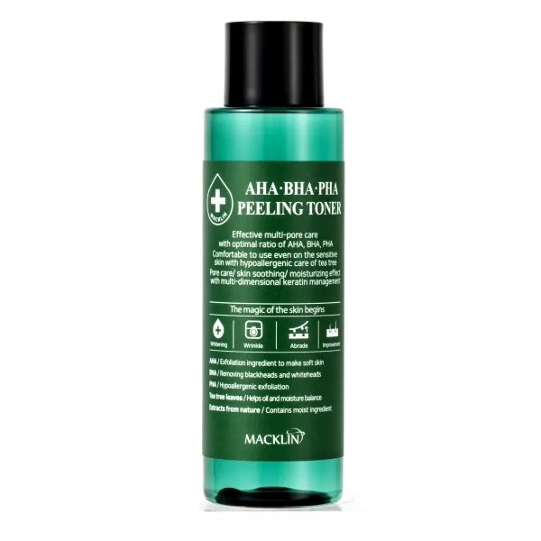맥클린코스메틱 아하 바하 파하 필링 토너, 150ml, 1개