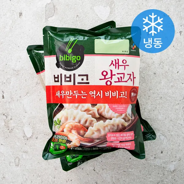 비비고 새우 왕교자 (냉동), 315g, 2개입