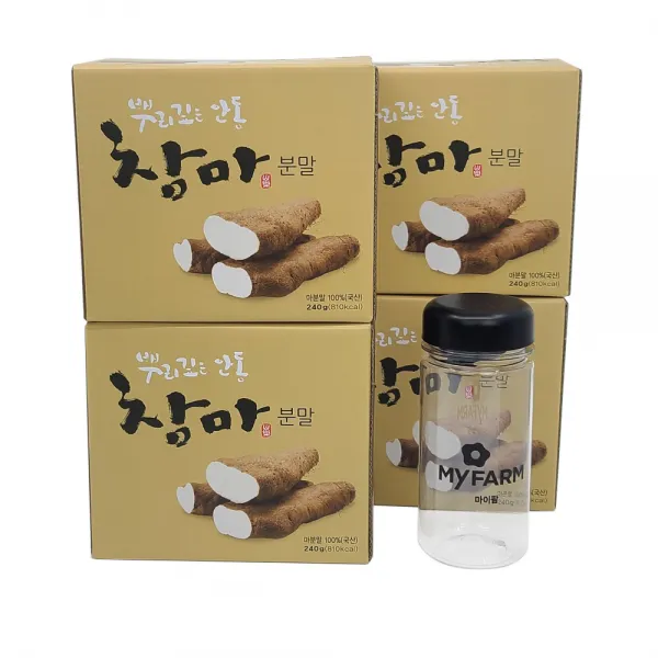 뿌리깊은 안동 참마분말 스틱형 + PET마이보틀, 8g, 120개