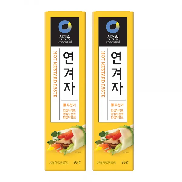 청정원 연겨자, 95g, 2개
