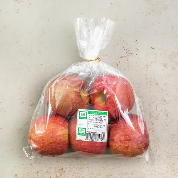 Gap 인증 의성 사과 1.5kg 1봉