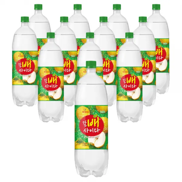 해태음료 갈배사이다, 1.5L, 12개
