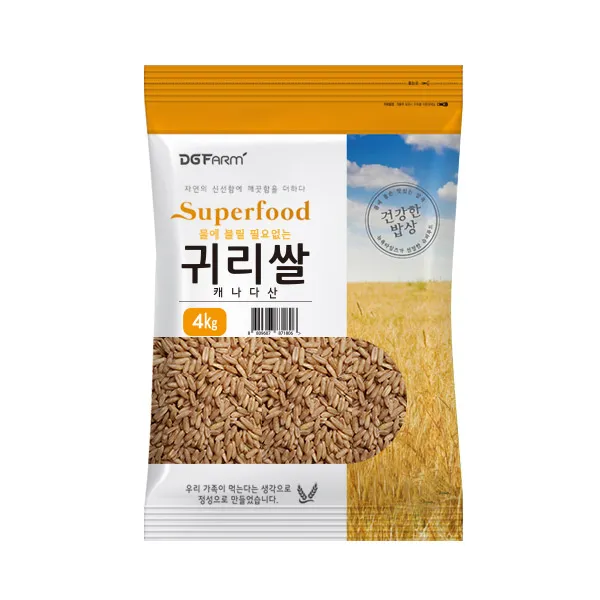 대구농산 불릴필요없는 귀리쌀, 4kg, 1개
