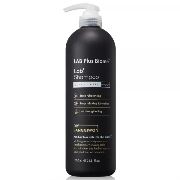 닥터방기원 랩플러스 바이옴 탈모샴푸 블랙라벨 1개 1000ml