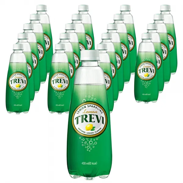 트레비 탄산수 레몬맛, 400ml, 20개