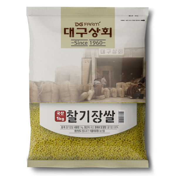 대구상회 2021년 찰기장쌀, 1kg, 1개