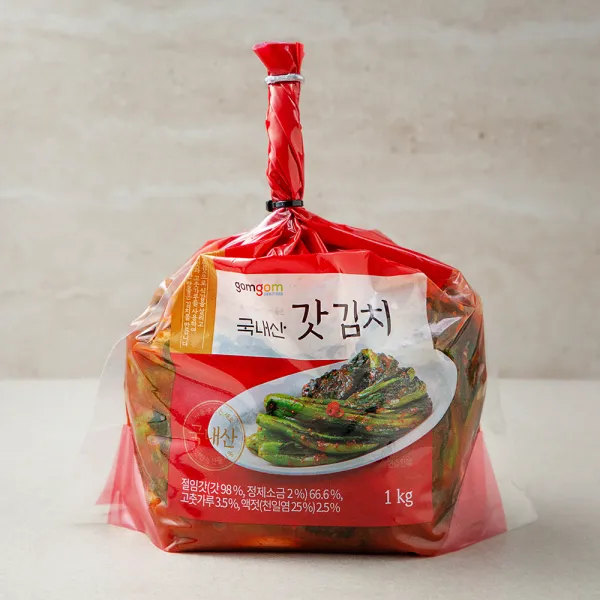 곰곰 돌산갓김치, 1kg, 1개