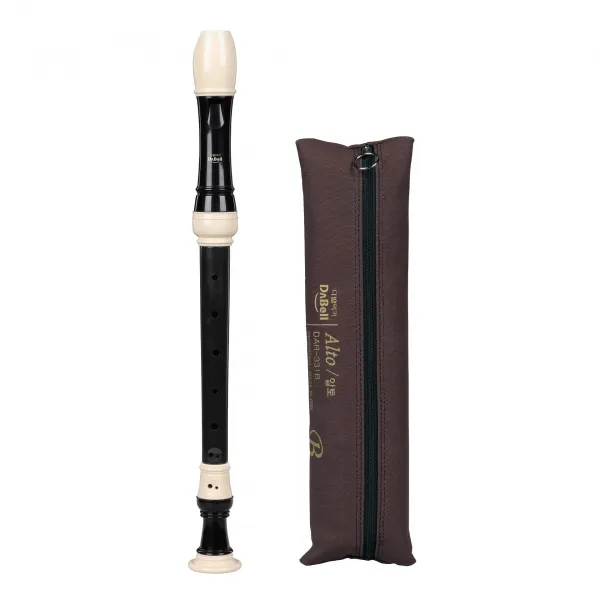 다벨 알토 리코더 바로크식 DAR-331B, 검정 + 아이보리