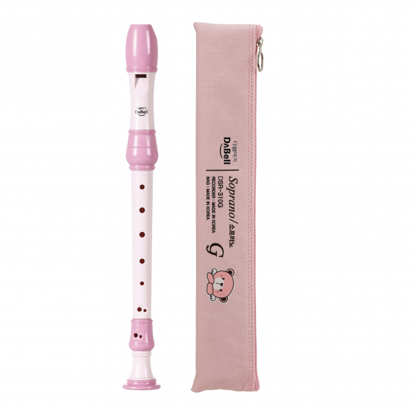 다벨 소프라노 리코더 바로크식 DSR-311B, 분홍