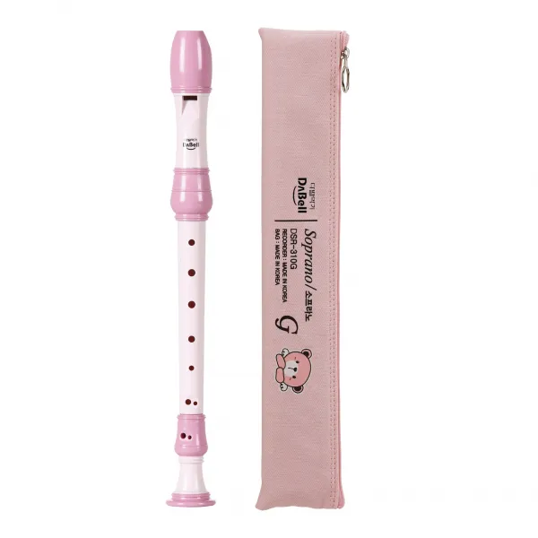 다벨 소프라노 리코더 저먼식 DSR-310G, 분홍
