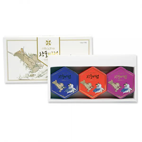 미소피네 창포비첩 한방 EM비누, 120g, 3개