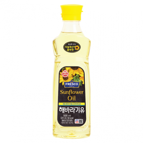 오뚜기 프레스코 해바라기유, 500ml, 1개
